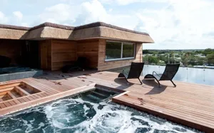 Hvidbjerg Strand Camping Resort Wellness Udendoers Udsigt